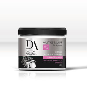 Паста для шугаринга DOCTOR ADVANCE #3 multiuse sugar, универсальная 1000 гр Паста для шугаринга DOCTOR ADVANCE #3 multiuse sugar, универсальная 1000 гр