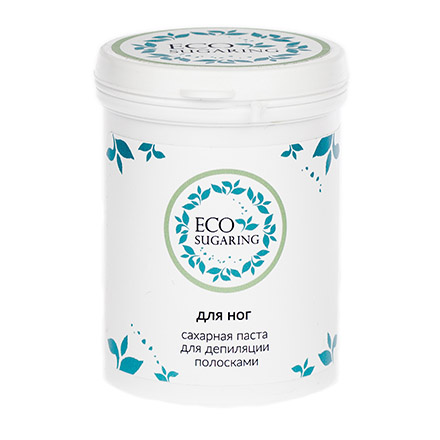 Паста для депиляции полосками ECO Sugaring для ног 330 г Паста для депиляции полосками ECO Sugaring для ног 330 г