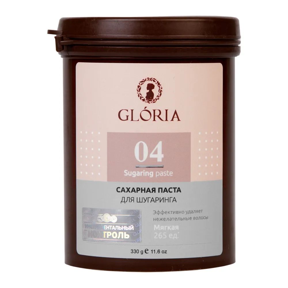 Сахарная паста для депиляции Мягкая, GLORIA Classic, 0,33 кг Сахарная паста для депиляции Мягкая, GLORIA Classic, 0,33 кг