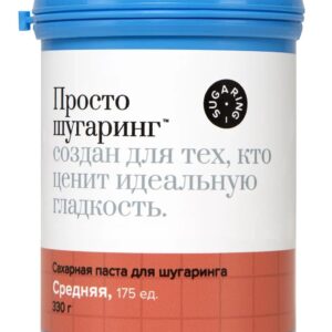 Сахарная паста для депиляции средняя Просто Шугаринг, 0,33 кг Сахарная паста для депиляции средняя Просто Шугаринг, 0,33 кг