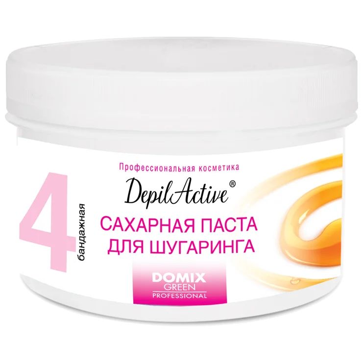Паста для шугаринга DOMIX DepilActive бандажная 650 г Паста для шугаринга DOMIX DepilActive бандажная 650 г