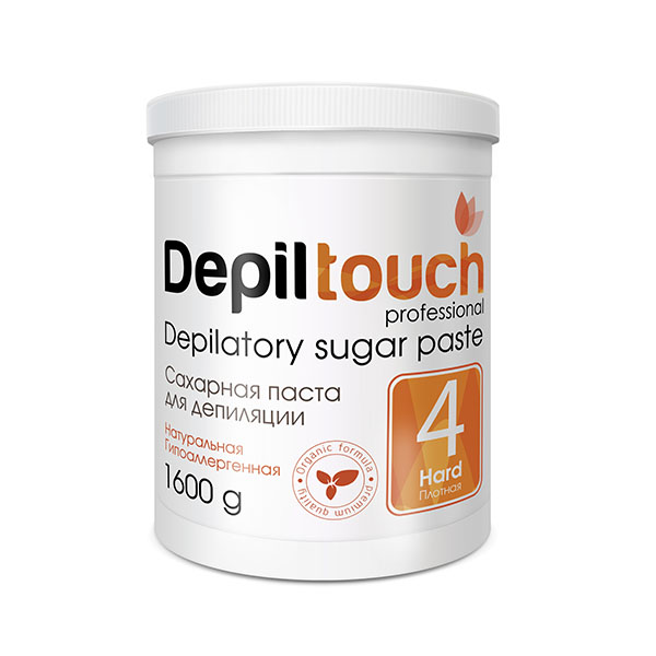Сахарная паста для депиляции Depiltouch Depilatory Sugar Paste Hard №4 плотная, 1600 гр Сахарная паста для депиляции Depiltouch Depilatory Sugar Paste Hard №4 плотная, 1600 гр
