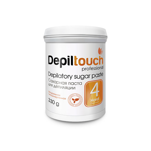 Сахарная паста для депиляции Depiltouch Depilatory Sugar Paste Hard №4 плотная, 330 гр Сахарная паста для депиляции Depiltouch Depilatory Sugar Paste Hard №4 плотная, 330 гр