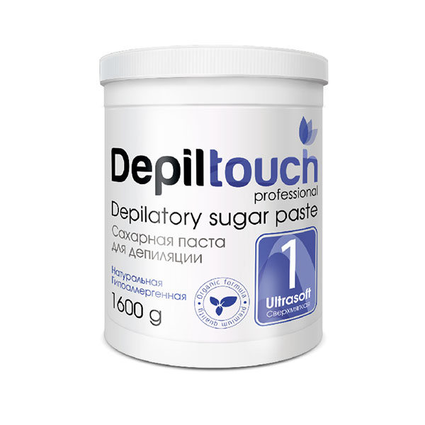 Сахарная паста Depiltouch Depilatory Sugar Paste Ultrasoft №1 сверхмягкая, 1600 гр Сахарная паста Depiltouch Depilatory Sugar Paste Ultrasoft №1 сверхмягкая, 1600 гр