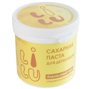 Сахарная паста-мусс в банке 300 гр (22 Ананас средняя плотность)