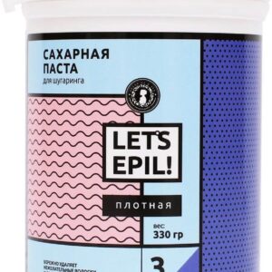 Сахарная паста для депиляции Плотная Lets Epil 0,33 кг