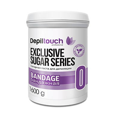 Сахарная паста для депиляции Depiltouch Bandage Бандажная 0 Exclusive sugar series 1600 гр Сахарная паста для депиляции Depiltouch Bandage Бандажная 0 Exclusive sugar series 1600 гр