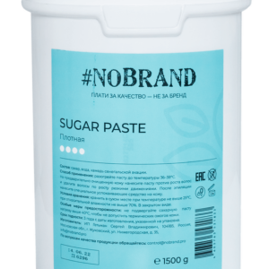 Сахарная паста для шугаринга и депиляции NOBRAND 4с плотная 1,5 кг